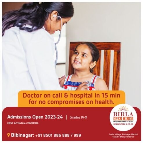 Birla Open Minds Bibinagar – residential schools in Hyderabad