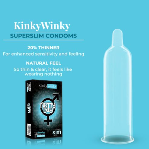 NottyBoy KinkyWinky – Extra Thin Condoms