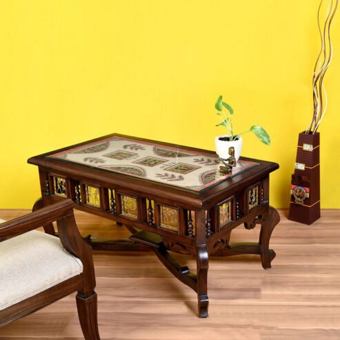 Get Ready to Impress Your Guests with a Beautiful Wooden Center Table – Shop Now!