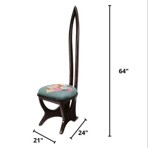 Stylish and Sturdy Wooden Chair – Perfect for Your Living Room – Order Now!