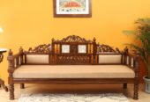 Get cozy with our stylish wooden sofa sets – buy online now!