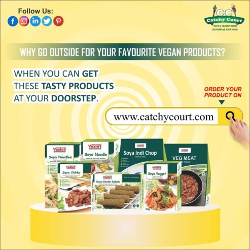 Buy Vegan Products Online in India – Catchy Court