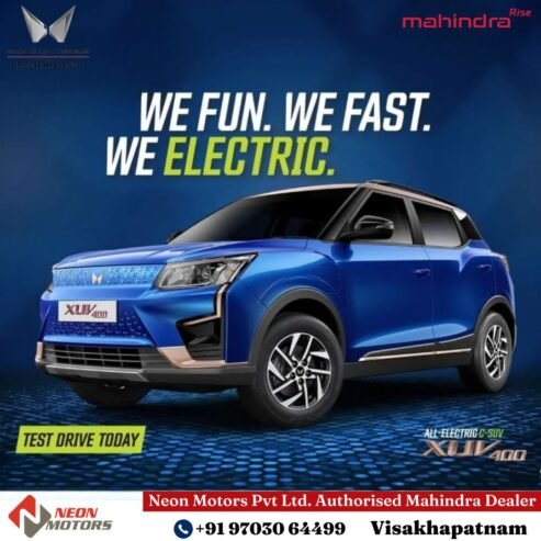 Mahindra showroom in Vizag | Mahindra Neon Motors Vizag