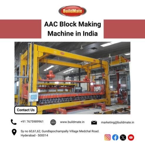 AAC Block Making Machine in India | +91 76759 89961 | Buildmate