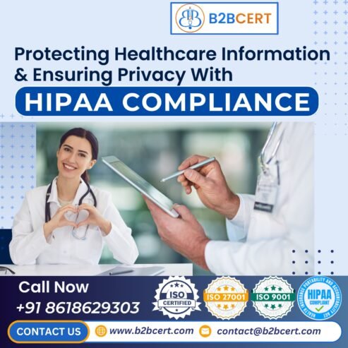 Secure Patient Data with HIPAA Certification in Bangalore – Powered by B2BCERT 