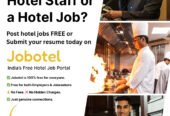 Jobotel – India’s FREE Hotel Job Portal