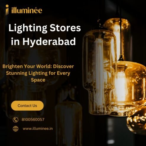 Best Lighting Stores in Hyderabad | 8100560057 | illuminee