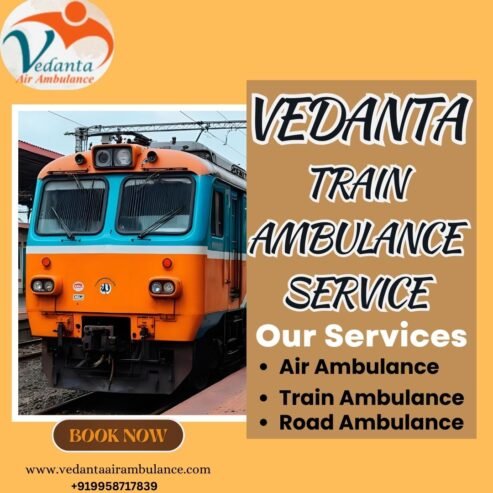 In its Train Ambulance, Vedanta stabilizes the ailing as it makes its way to the Ranchi hospital