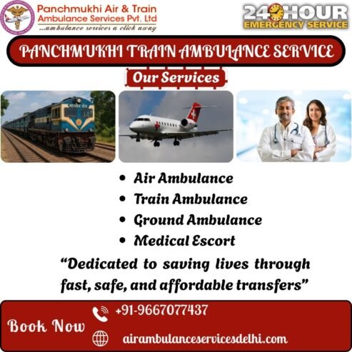Panchmukhi Train Ambulance Offers Excellent Medical Care and Facility in Patna