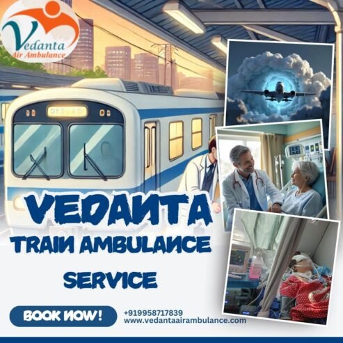 Vedanta Provides Train Ambulance Service from Hospital to Hospital in Patna