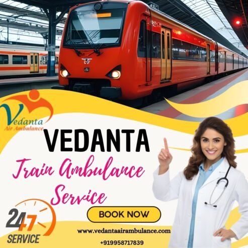Vedanta now uses its train ambulance to provide intelligent patient transportation in Kolkata