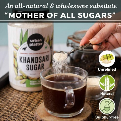 Urban Platter Khandsari Sugar | Natural & Unrefined Sweetener