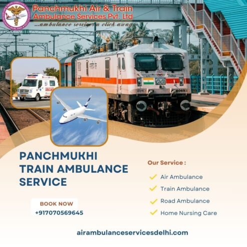 Panchmukhi Train Ambulance in Ranchi Provides Excellent Medical Transfer