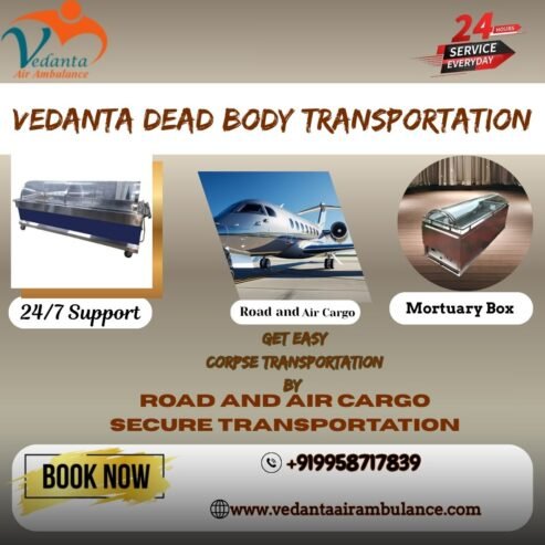 Vedanta’s dead body ambulance in Guwahati ensures that the timely transfer is complete