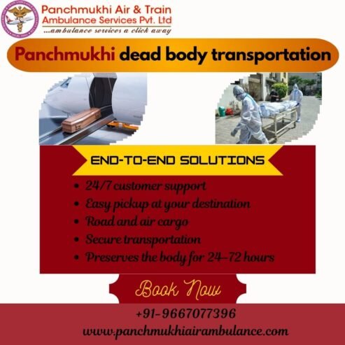 Panchmukhi Dead Body Transportation in Hyderabad – Helpful In Arranging Body Transportation