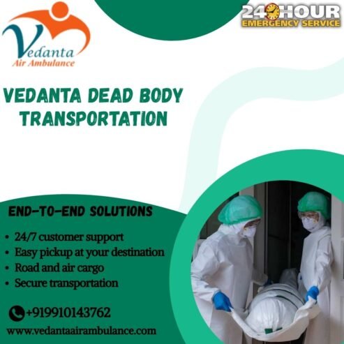 Vedanta corpse Ambulance in Mumbai- Get Guaranteed Support for Shifting Dead Bodies
