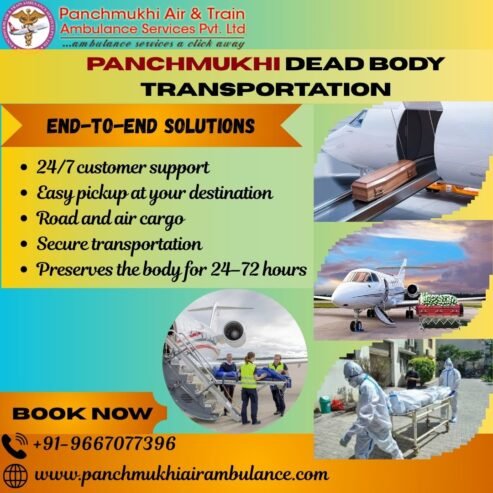 Panchmukhi Dead Body Transportation in Patna – Acute and Easily Available Service