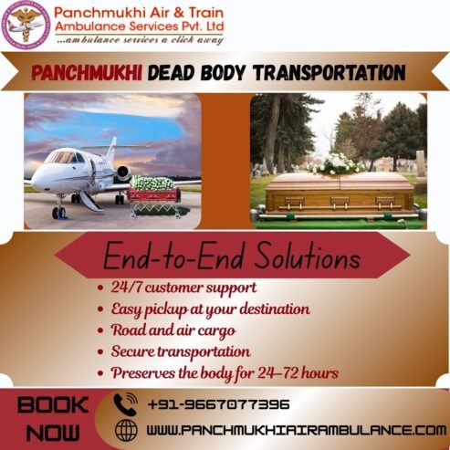 Panchamukhi Dead Body Transportation in Vellore – Safe and Comfortable Transfer Process