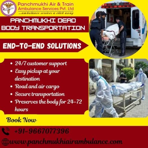 Panchmukhi Dead Body Transportation in Mumbai – Carry the Body without Wasting Time