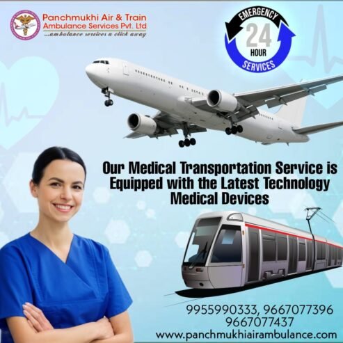 With Medical Services, Take the Quickest Air Ambulance from Bangalore with Panchmukhi