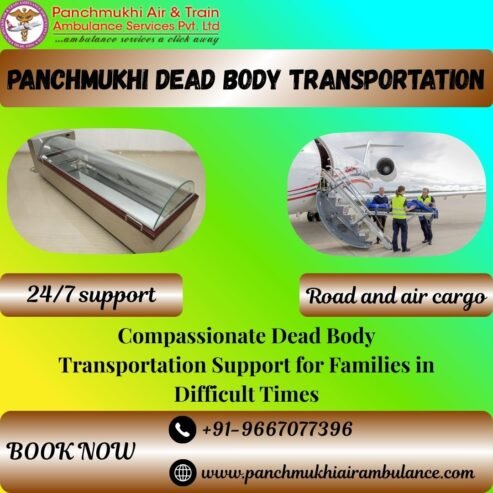 Panchmukhi Dead Body Ambulance in Chennai- Secure and Dignified Transfers Across
