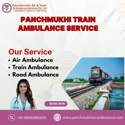 Train Ambulance in Cooch Behar with Perfect Medical Accessories