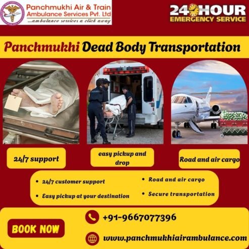 Panchmukhi Hearse Ambulance in Hyderabad – Transferring Dead Bodies without Any Difficulty