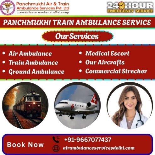 Panchmukhi Train Ambulance in Bangalore- Under the Efficient Medical Facility