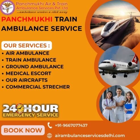 Under the Advanced ICU Facility Services Provided by Panchmukhi Train Ambulance in Dibrugarh