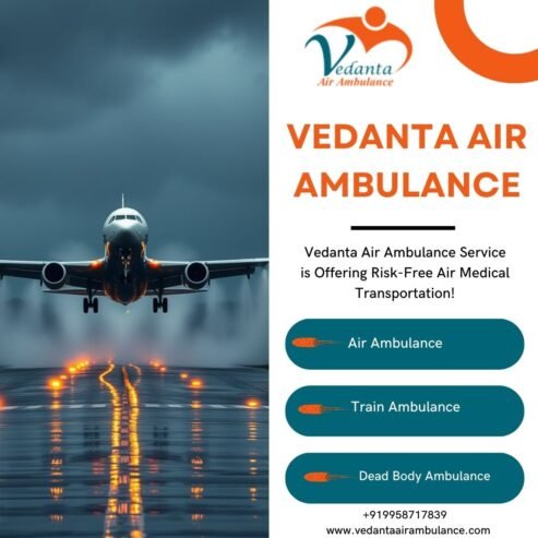 Book an Air Ambulance with Medical Assistance from Mumbai