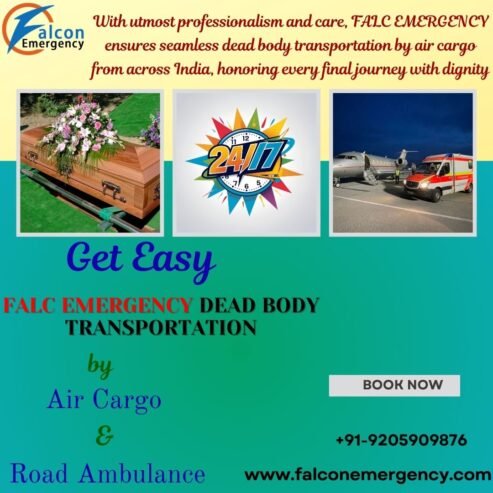 FALC Emergency handles difficult body transport from Nagpur to Patna at critical times