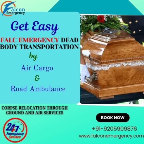 Hire FALC Emergency Cadaver shifting from Delhi to Patna, a fairly easy Service