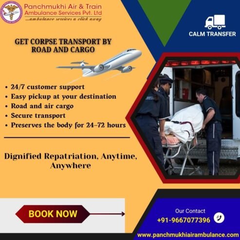 Panchmukhi Dead Body Transportation in Mumbai- Provide Many Chemical for Transfer