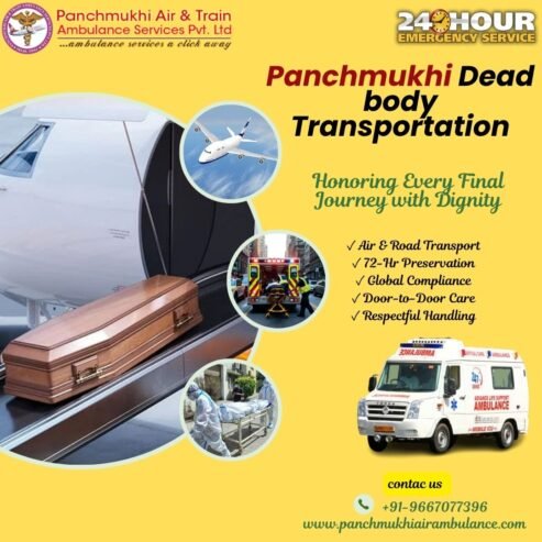 Panchmukhi Dead Body Transport Service in Mumbai – Presenting the Best Support for the People