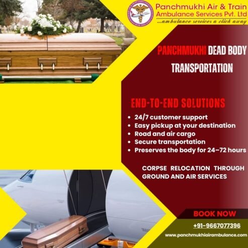 Panchmukhi Mortuary Box Transportation in Patna– Have the Best Solution for Corpse Transportation