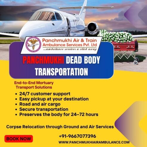 Panchmukhi Dead Body Transportation in Hyderabad – Quick and Easily Accessible Service