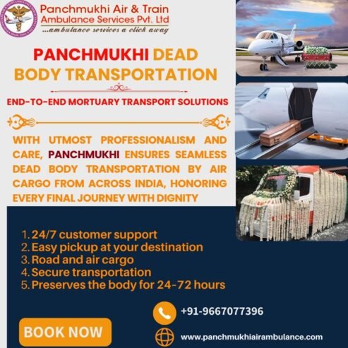 Panchmukhi Corpse Transportation in Chennai- Shifting Dead Bodies without any difficulties