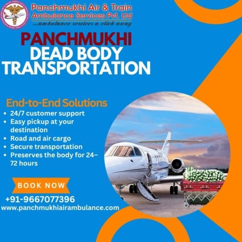 Panchmukhi Mortuary Box Transportation in Bangalore – Bodies are kept intact all along the way