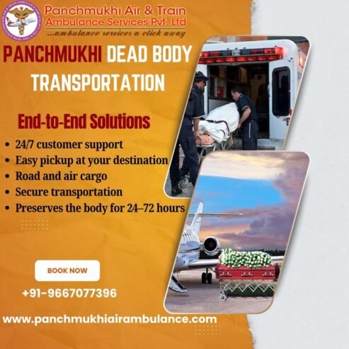 Panchmukhi Dead Body Transport in Delhi- Acute and authentic attainable Service