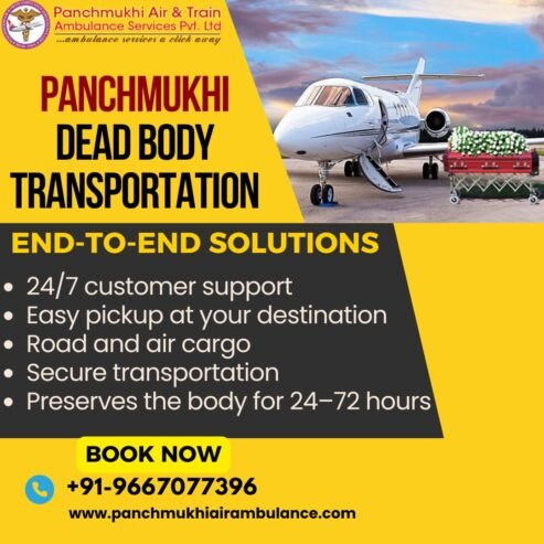 Panchmukhi Dead Body Transportation in Nagpur – Safe, Reliable and Easy Transfer