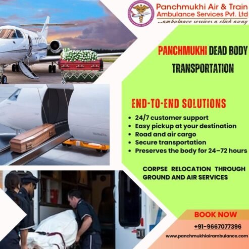 Panchmukhi Corpse Transportation in Ranchi- Helpful in Shifting Corpses without Complications