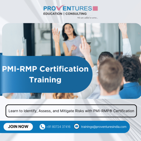 PMI-RMP Certification Training in Hyderabad| 8072437416 | Proventures Management
