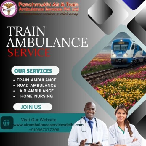 Choose the Panchmukhi train ambulance service in Bangalore for the transfer of your injured patient from Bangalore across India.