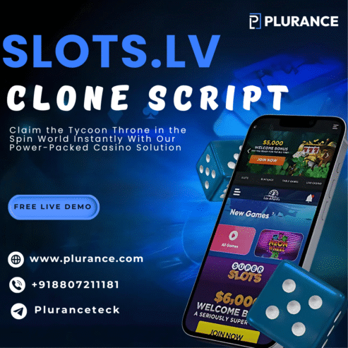 Slots.Lv Clone Script – Set Up Your High-Profit Crypto Casino Profit @ Low Cost