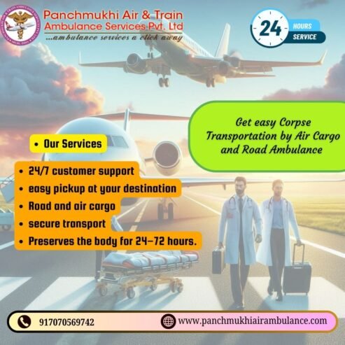 Select Panchmukhi Corpse Transport in Mumbai for the effortless and facile transportation
