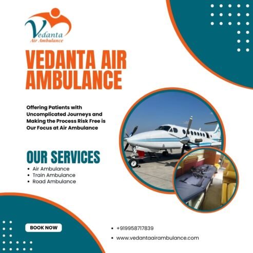 Quick and Easy Patient Relocation by Vedanta Air Ambulance from Guwahati