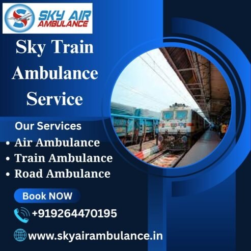 Choose Sky Train Ambulance Service for Quick Transfer of Patients in Raipur