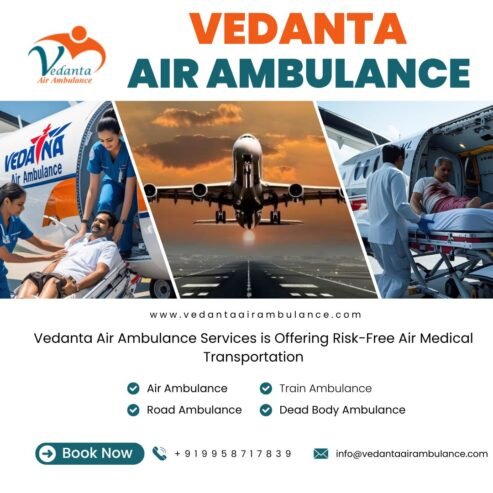 Opt Air Ambulance in Patna with Excellent Medical System