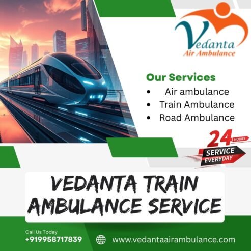 Vedanta’s Train Ambulance in Hyderabad Offers Health-Related Transportation under Qualified Eyes