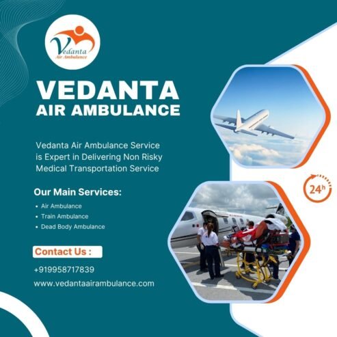 Choose an Air Ambulance in Delhi with Superb Medical Amenities